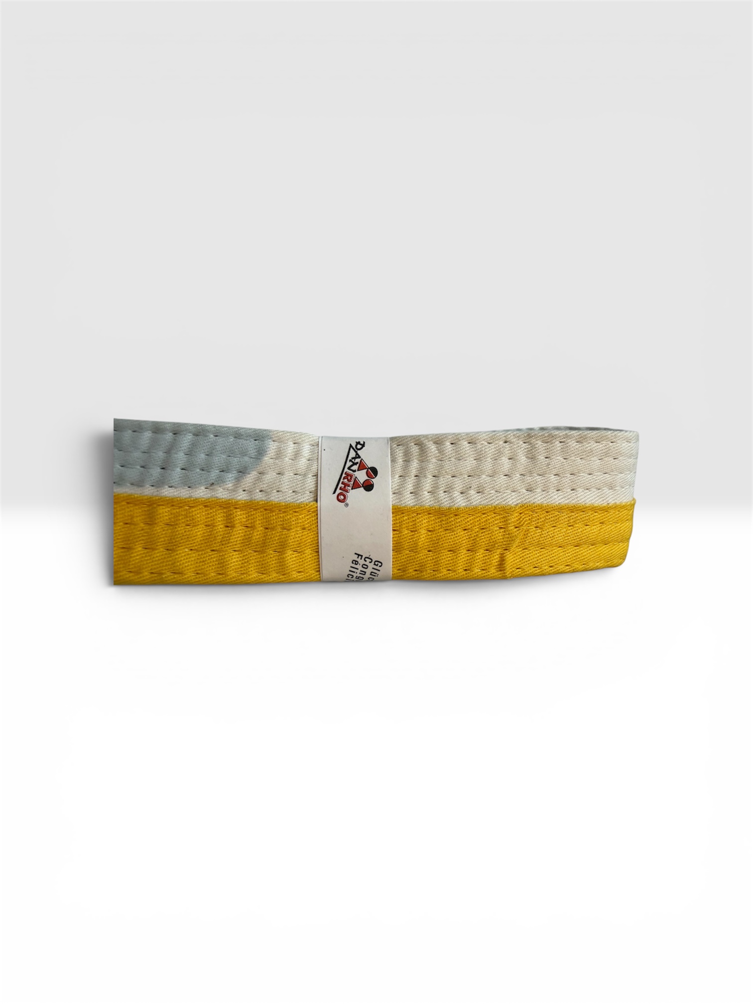 Judo Gürtel weiss/gelb