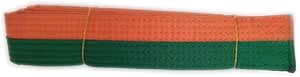 Judo Gürtel orange/grün